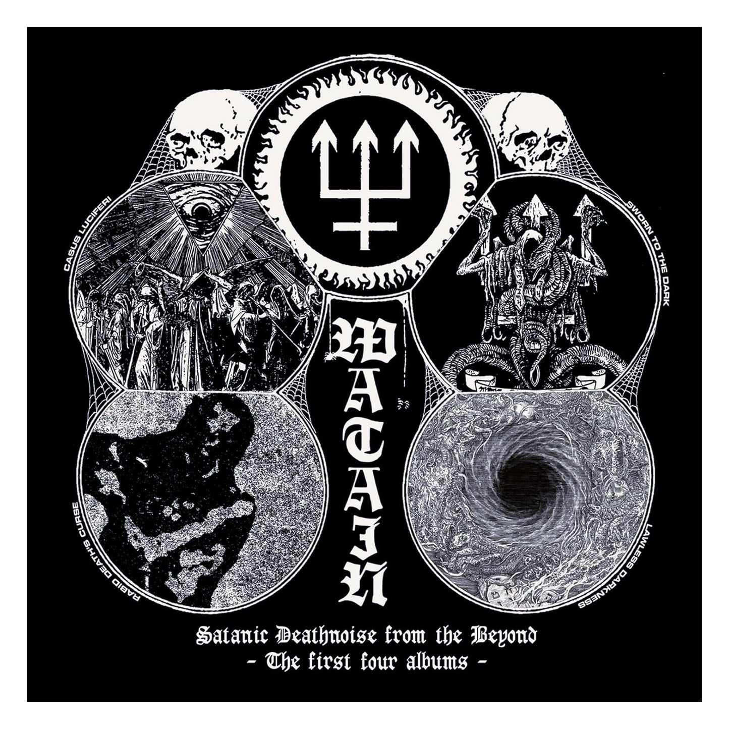 Satanic Deathnoise From The Beyond Compact Disc - 4 CD Box Set CD