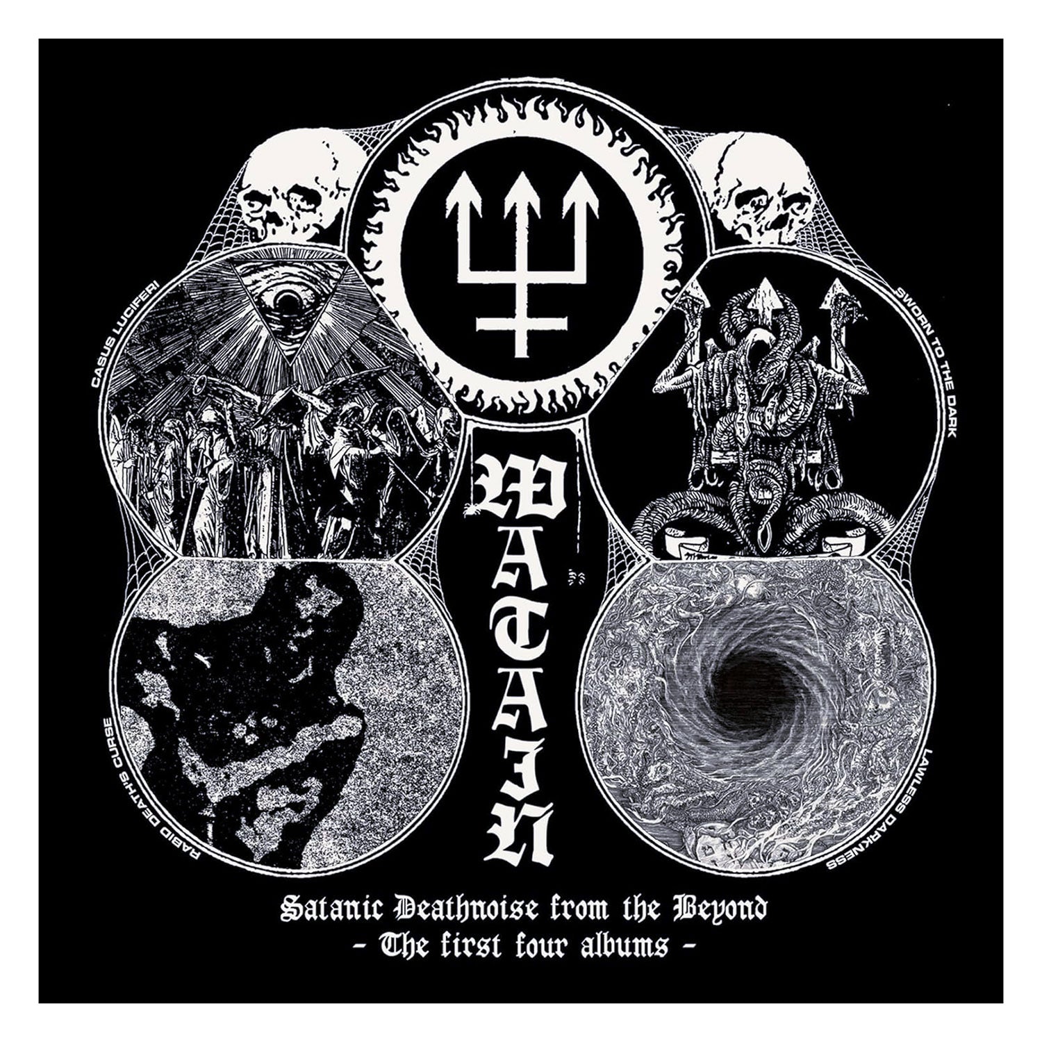 Satanic Deathnoise From The Beyond Compact Disc - 4 CD Box Set CD