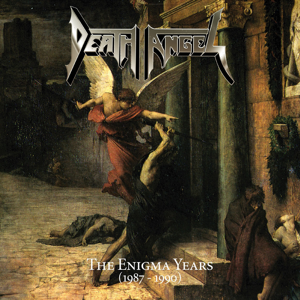 Death Angel The Enigma Years (1987-1990): 4cd Capacity Wallet Compact Disc - 4 CD Box Set CD Front