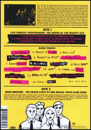 Germs DVD