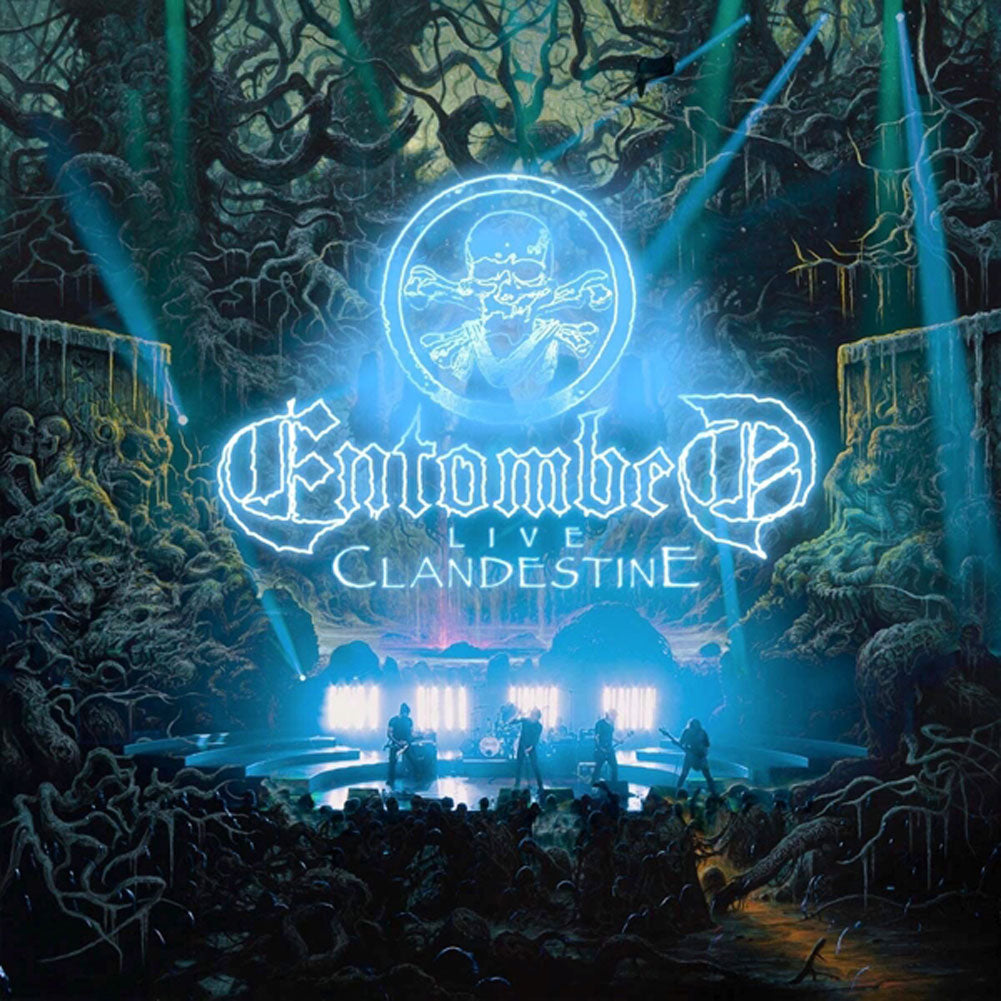 Entombed Clandestine Live Compact Disc CD Front