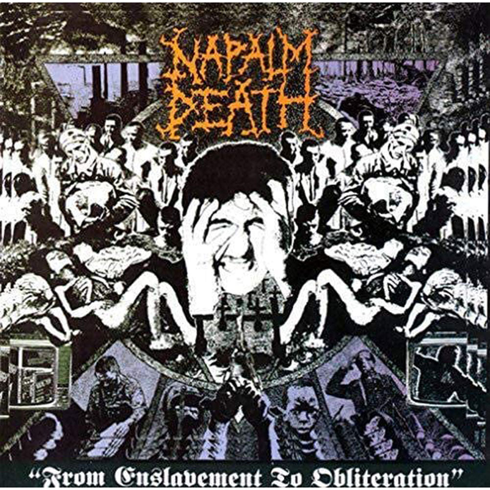Napalm Death From Enslavement To Obliteration Compact Disc CD Front