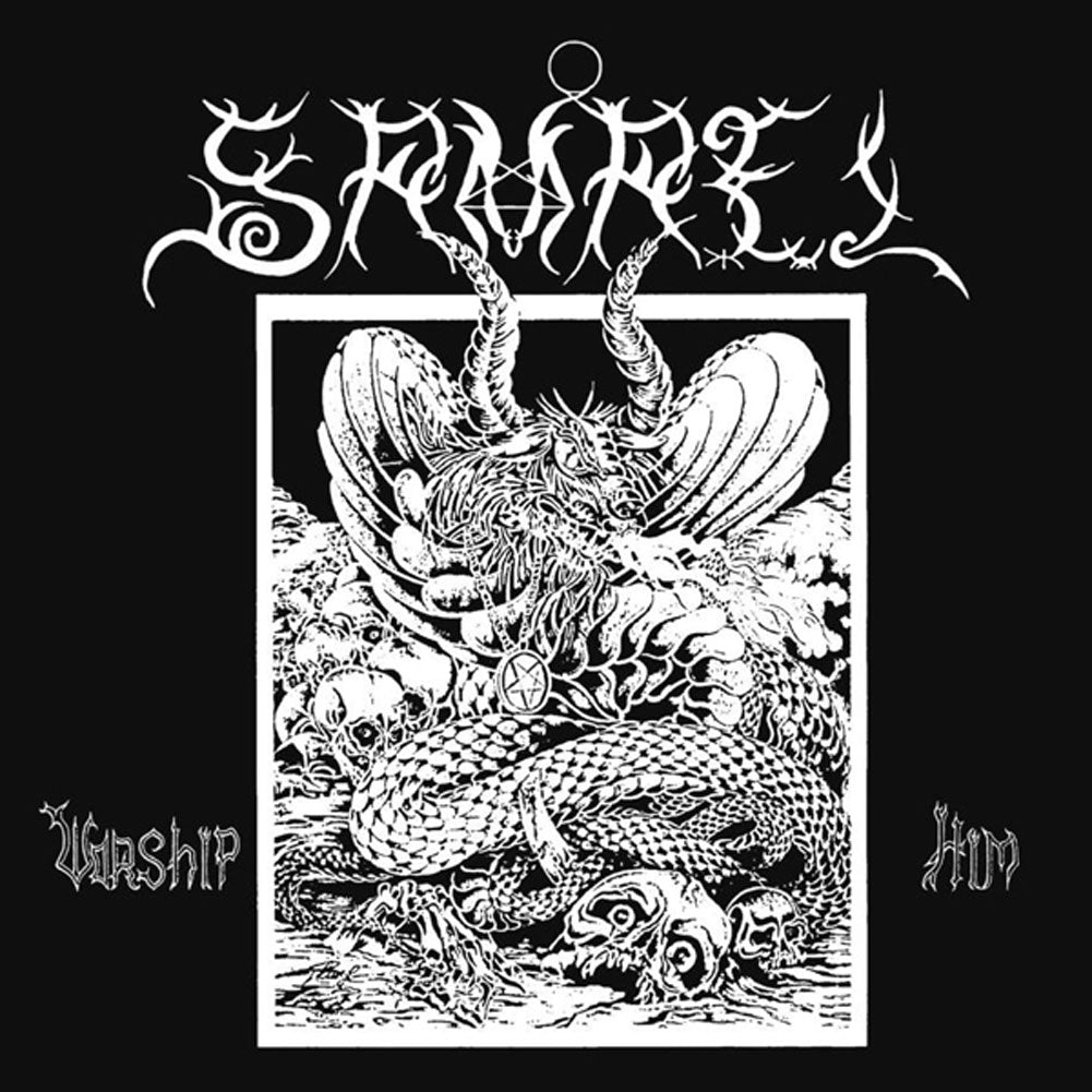 Samael Worship Him (re-issue) Compact Disc CD Front