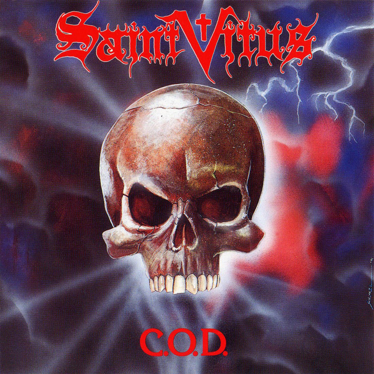 Saint Vitus C.o.d. (re-issue) Compact Disc CD Front