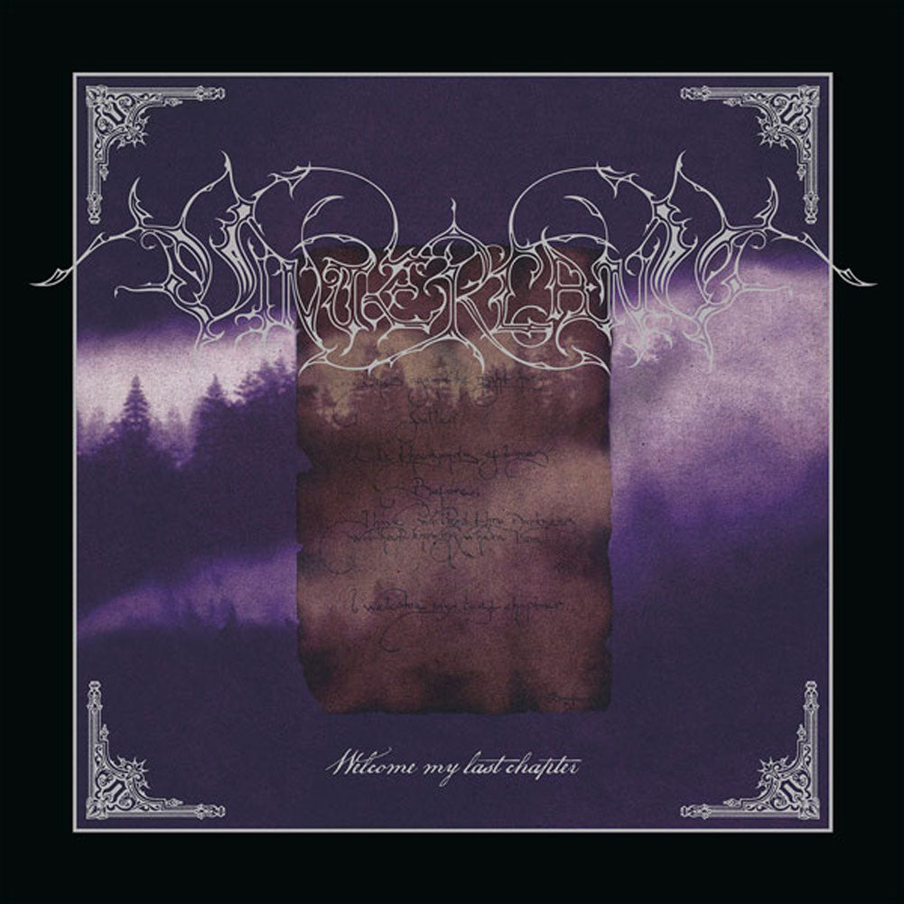 Vinterland Welcome My Last Chapter (remastered) Compact Disc CD Front