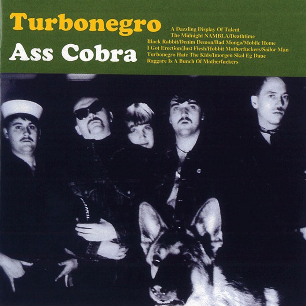 Turbonegro Ass Cobra (re-issue) Compact Disc CD Front