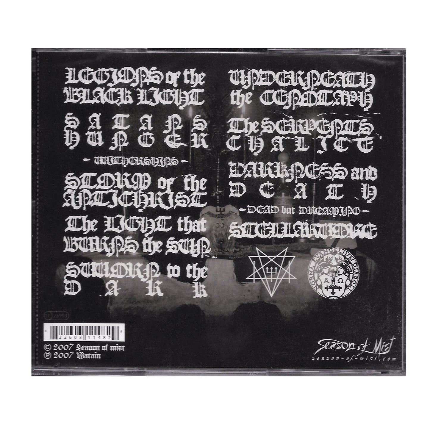 Sworn To The Dark Compact Disc CD