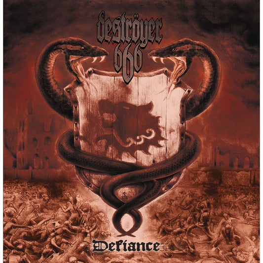 Destroyer 666 Defiance Compact Disc CD Front