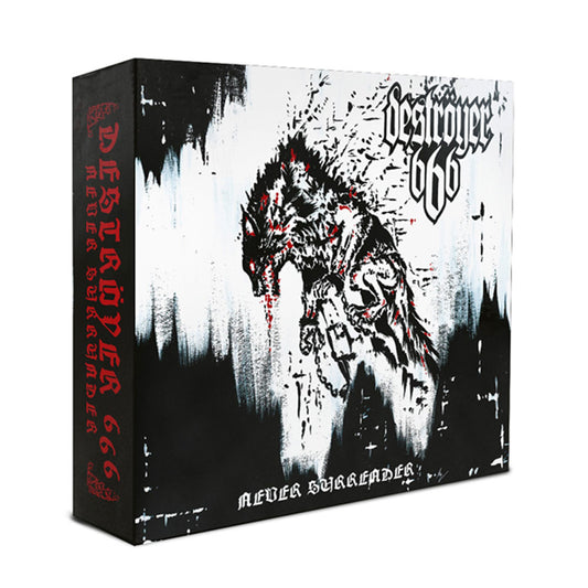 Destroyer 666 Never Surrender (clamshell Box Edition) Compact Disc Box Set CD Front