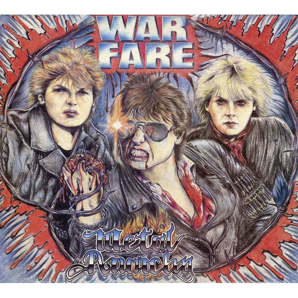 Warfare Metal Anarchy Compact Disc Digi CD Front