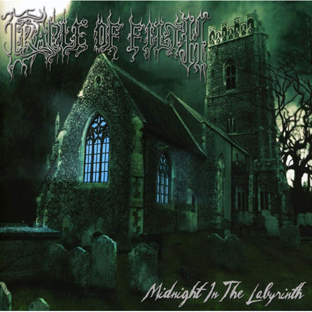 Cradle Of Filth Midnight In The Labyrinth Compact Disc Double CD Front