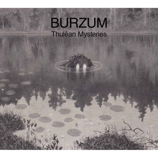 Burzum Thul�an Mysteries Compact Disc Double CD Front