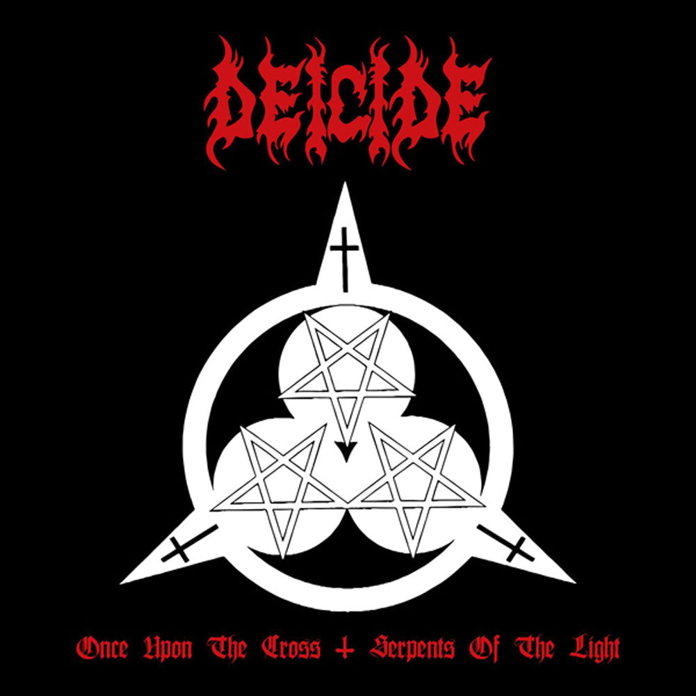 Deicide Once Upon The Cross/serpents Of The Light (2cd) Compact Disc Double CD Front