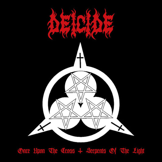 Deicide Once Upon The Cross/serpents Of The Light (2cd) Compact Disc Double CD Front
