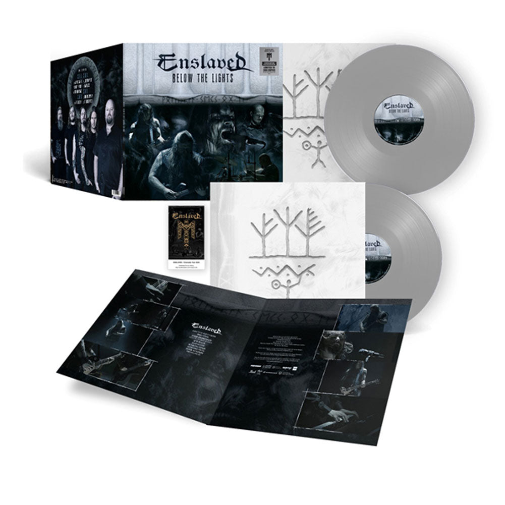 Enslaved Below The Lights (cinematic Tour 2020) (plastic Head Exclusive Grey Vinyl) Vinyl Double Album Vinyl Front