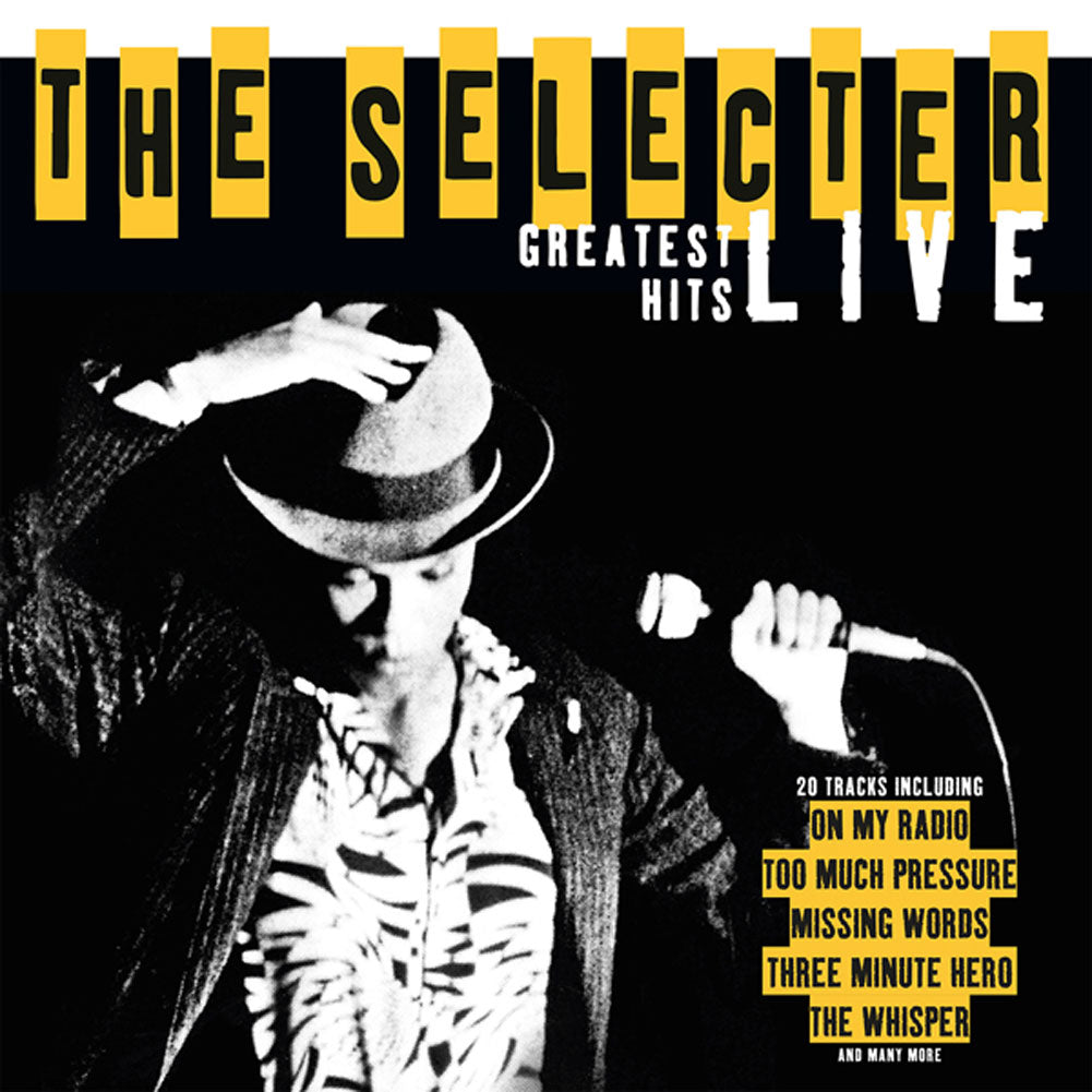 Selecter, The Greatest Hits Live (clear Vinyl) Vinyl Double Album Vinyl Front