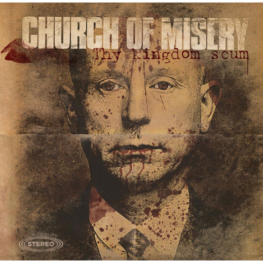 Church Of Misery Thy Kingdom Scum Vinyl Double Album Vinyl Front