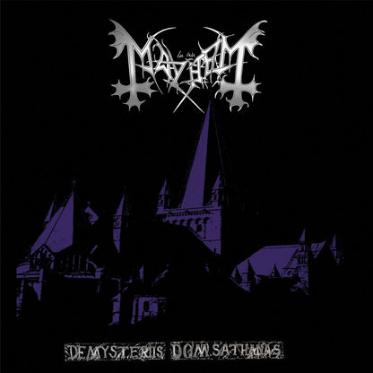 Mayhem De Mysteriis Dom Sathanas Vinyl LP Vinyl Back