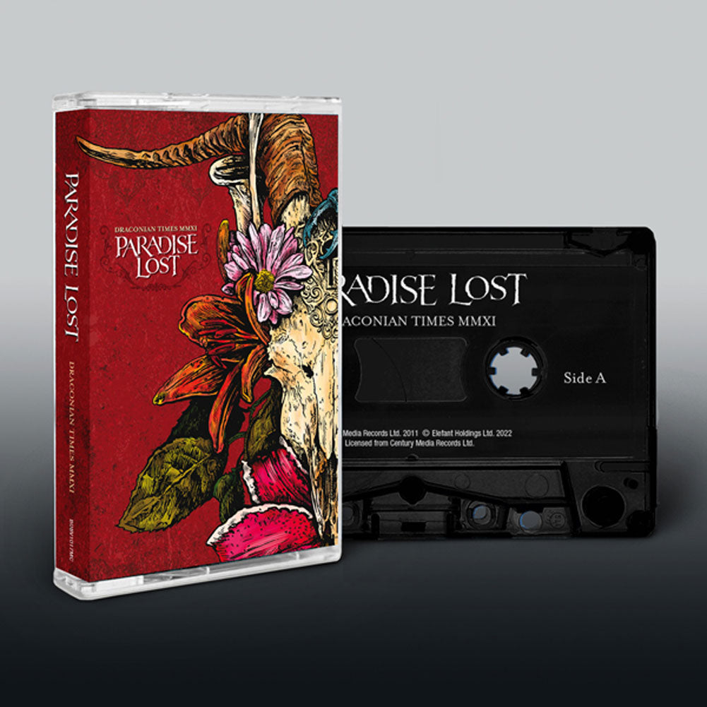 Paradise Lost Draconian Times Mmxi Music Cassette Cassette Tape Front