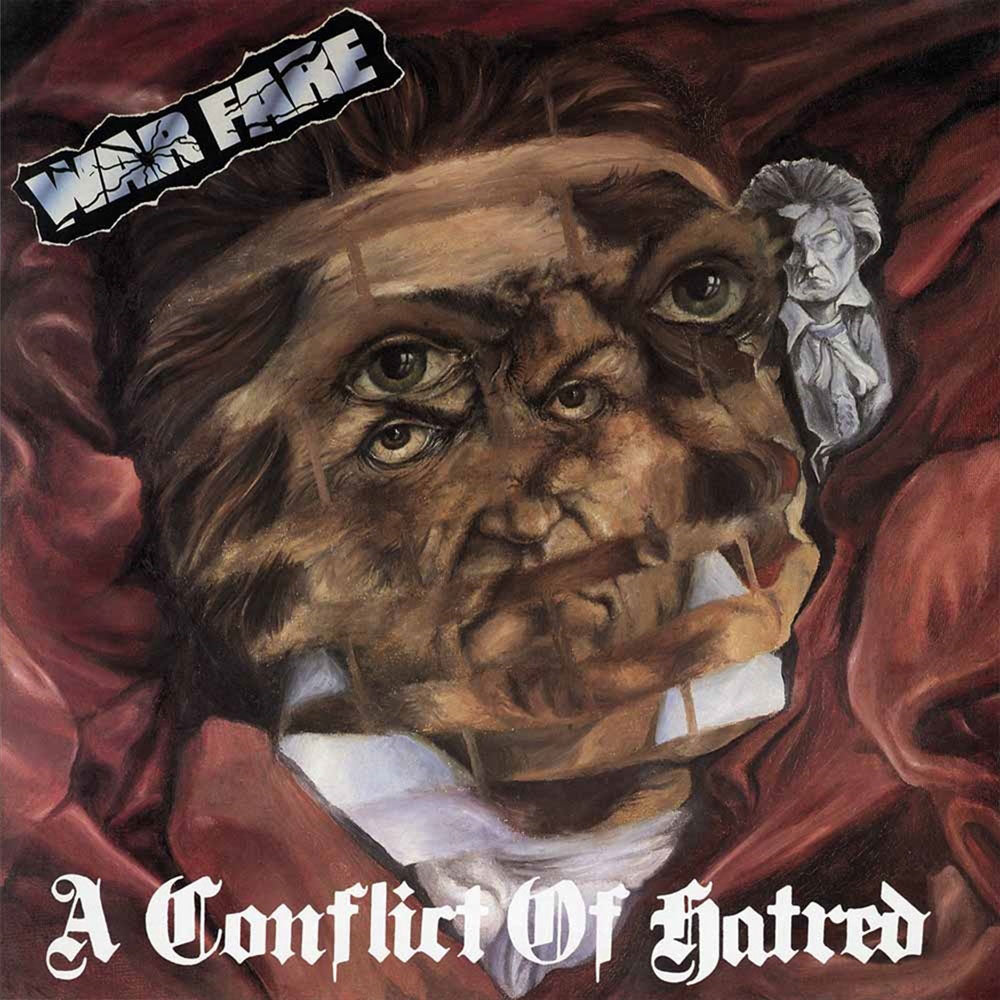 Warfare A Conflict Of Hatred Vinyl LP Vinyl Back