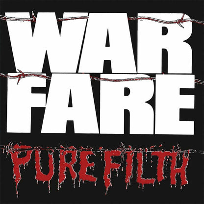 Warfare Pure Filth Vinyl LP Vinyl Back