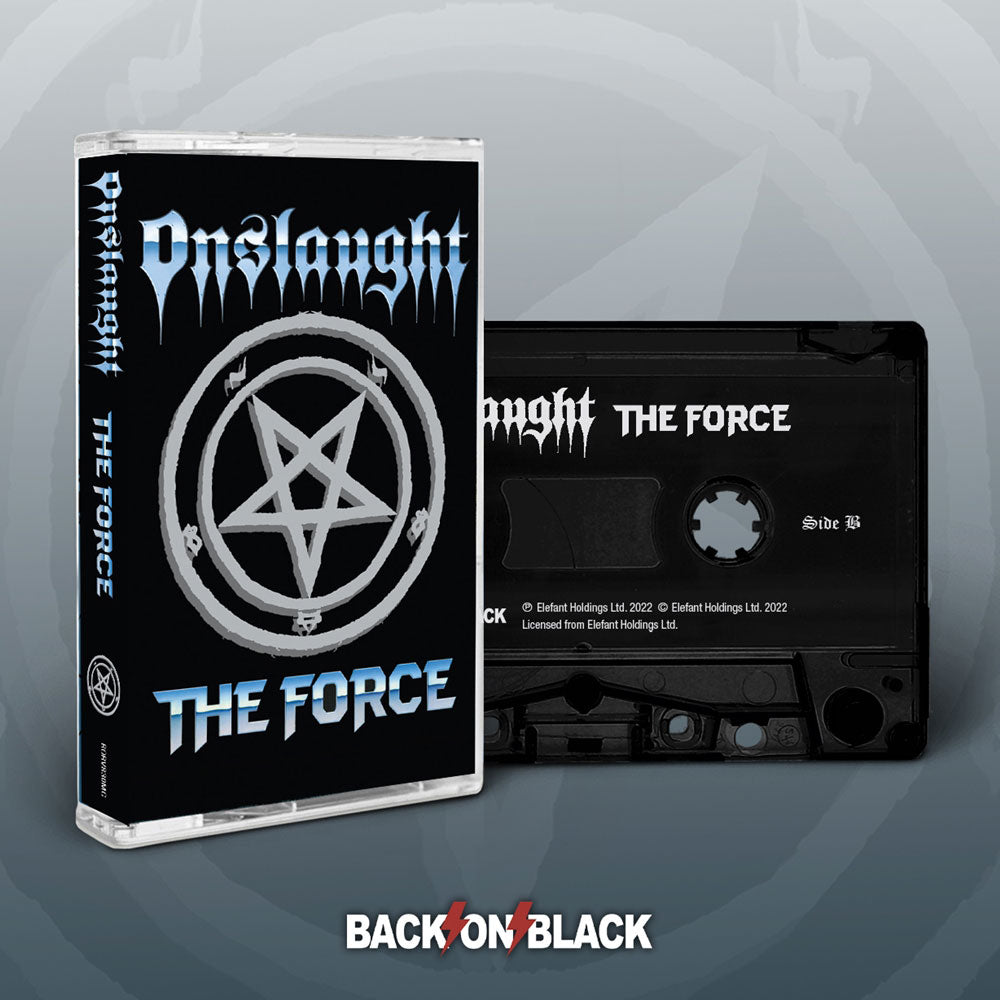 Onslaught The Force Music Cassette Cassette Tape Front