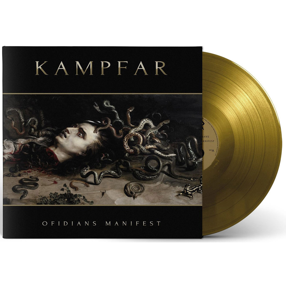 Kampfar Ofidians Manifest (gold Vinyl) Vinyl LP Vinyl Front