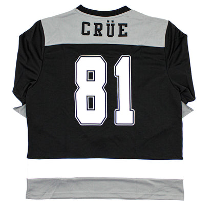 Motley Crue Final Tour #81 Mesh Hockey Jersey Hockey Jersey Back