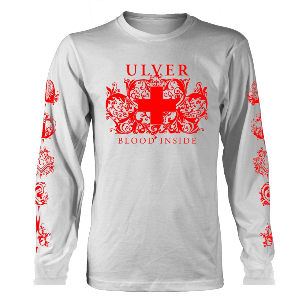 Ulver Blood Inside (white) Long Sleeve Front