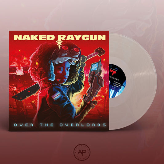 Naked Raygun Over The Overlords (clear Vinyl) Vinyl LP Vinyl Front