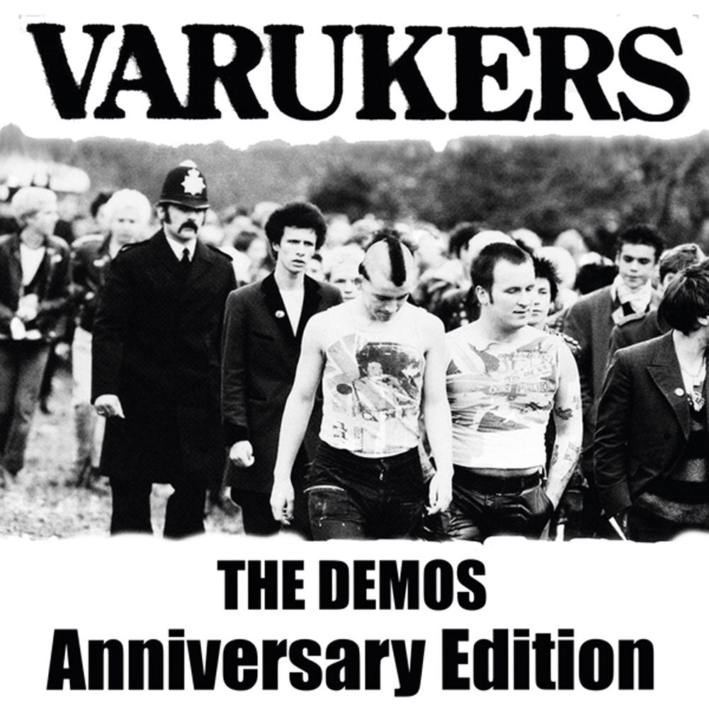 Varukers The Demos (clear Vinyl) Vinyl LP Vinyl Front