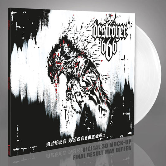 Destroyer 666 Never Surrender (white Vinyl) Vinyl LP Vinyl Front