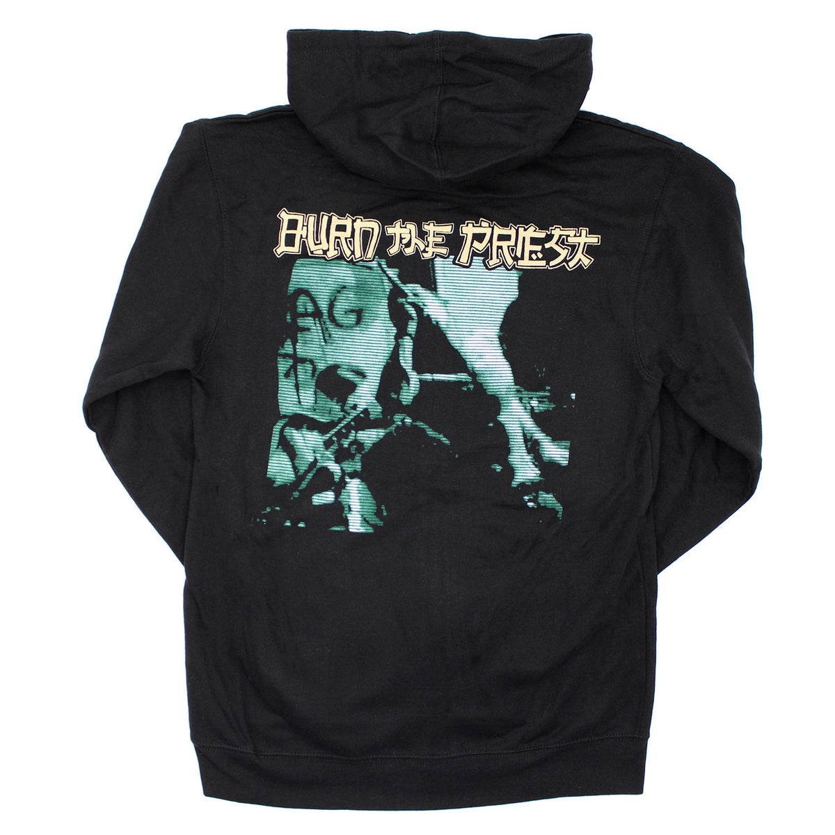 Burn The Priest Legion: XX Zippered Hooded Sweatshirt Back