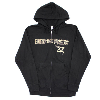 Burn The Priest Legion: XX Zippered Hooded Sweatshirt Front