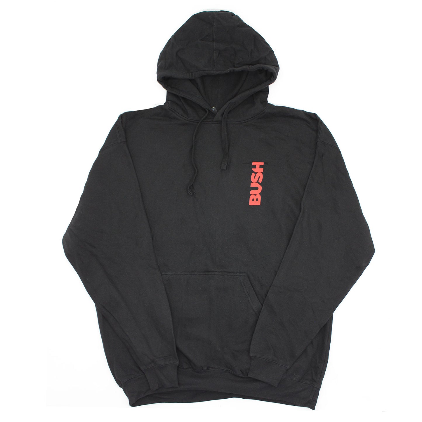 Bush Rainbow Pull Over Hooded Fleece Hooded Sweatshirt Front
