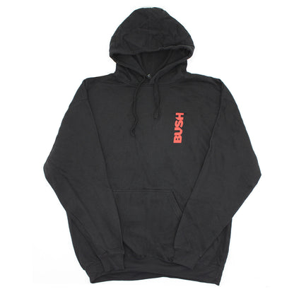 Bush Rainbow Pull Over Hooded Fleece Hooded Sweatshirt Front