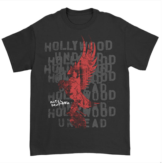 Hollywood Undead Stacked Logo Lyric T-shirt