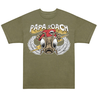 Papa Roach Military Roach T-shirt Front