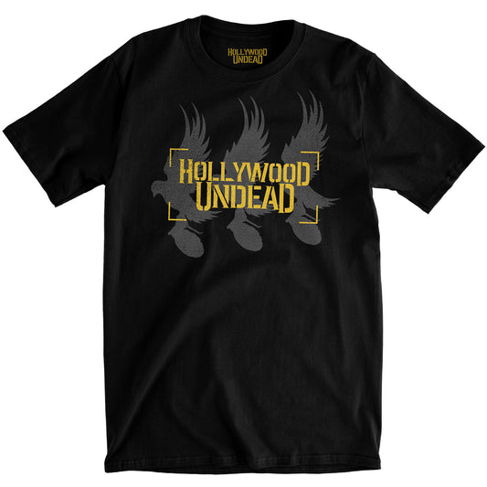 Hollywood Undead Tri Dove T-shirt Front