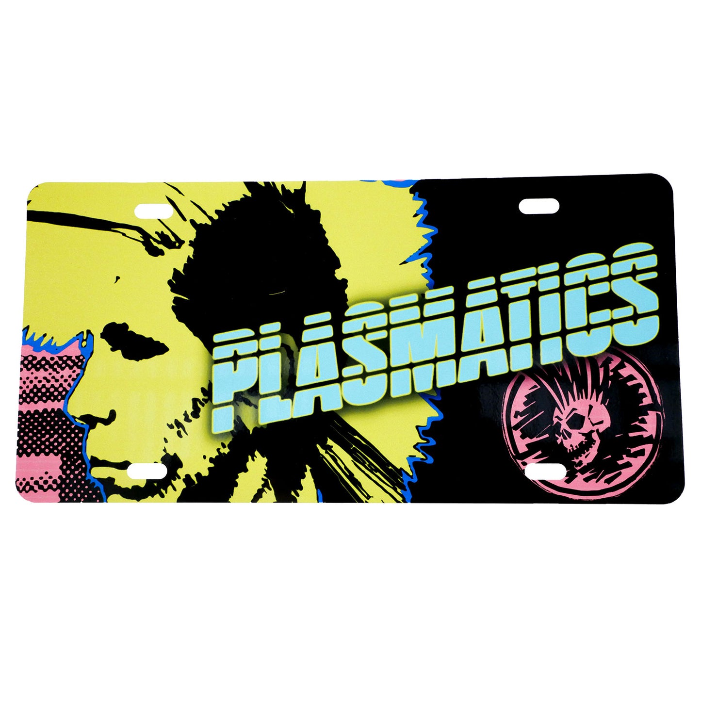 Plasmatics Mohawk License Plate License Plate Frame Front