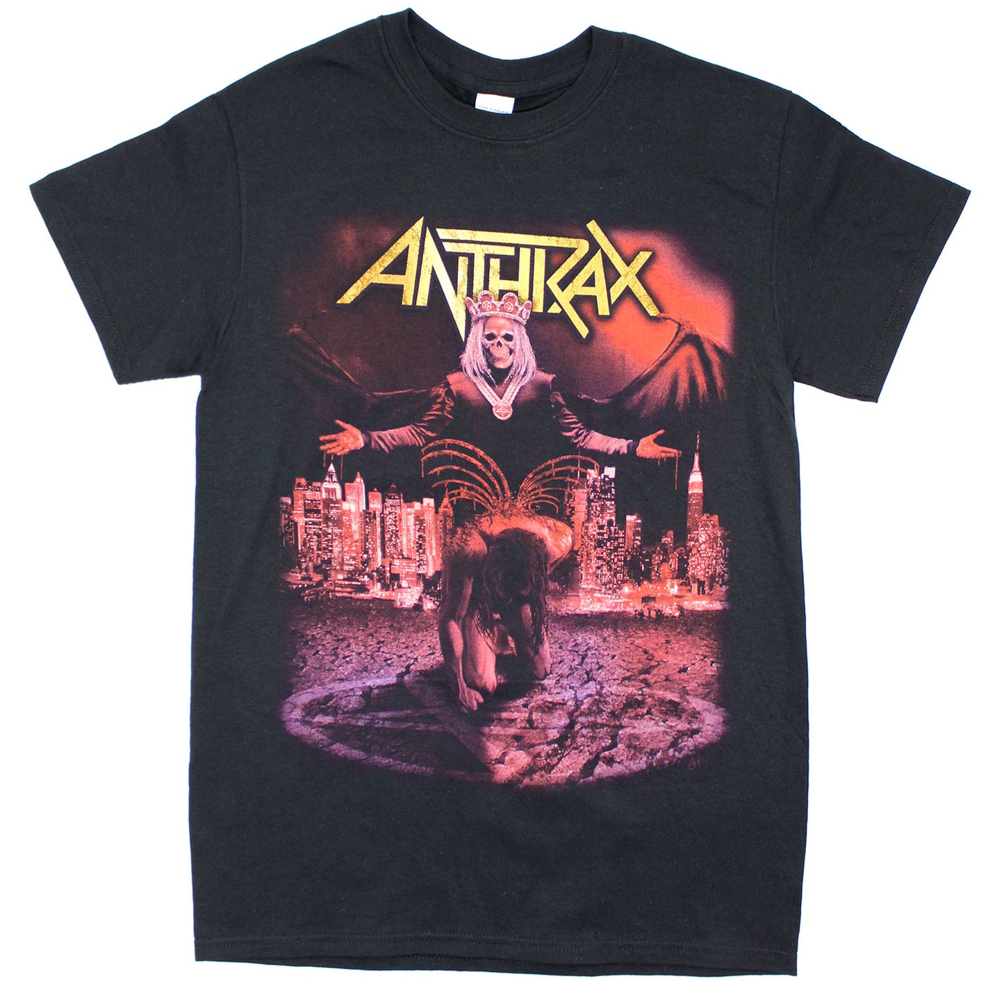 Anthrax Bloody Wings N.A. 2016 Tour Tee T-shirt Front