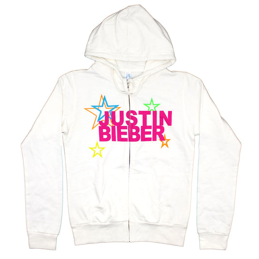 Color Stars Junior Zip Up Hooded Fleece Girls Jr Hooded Sweatshirt