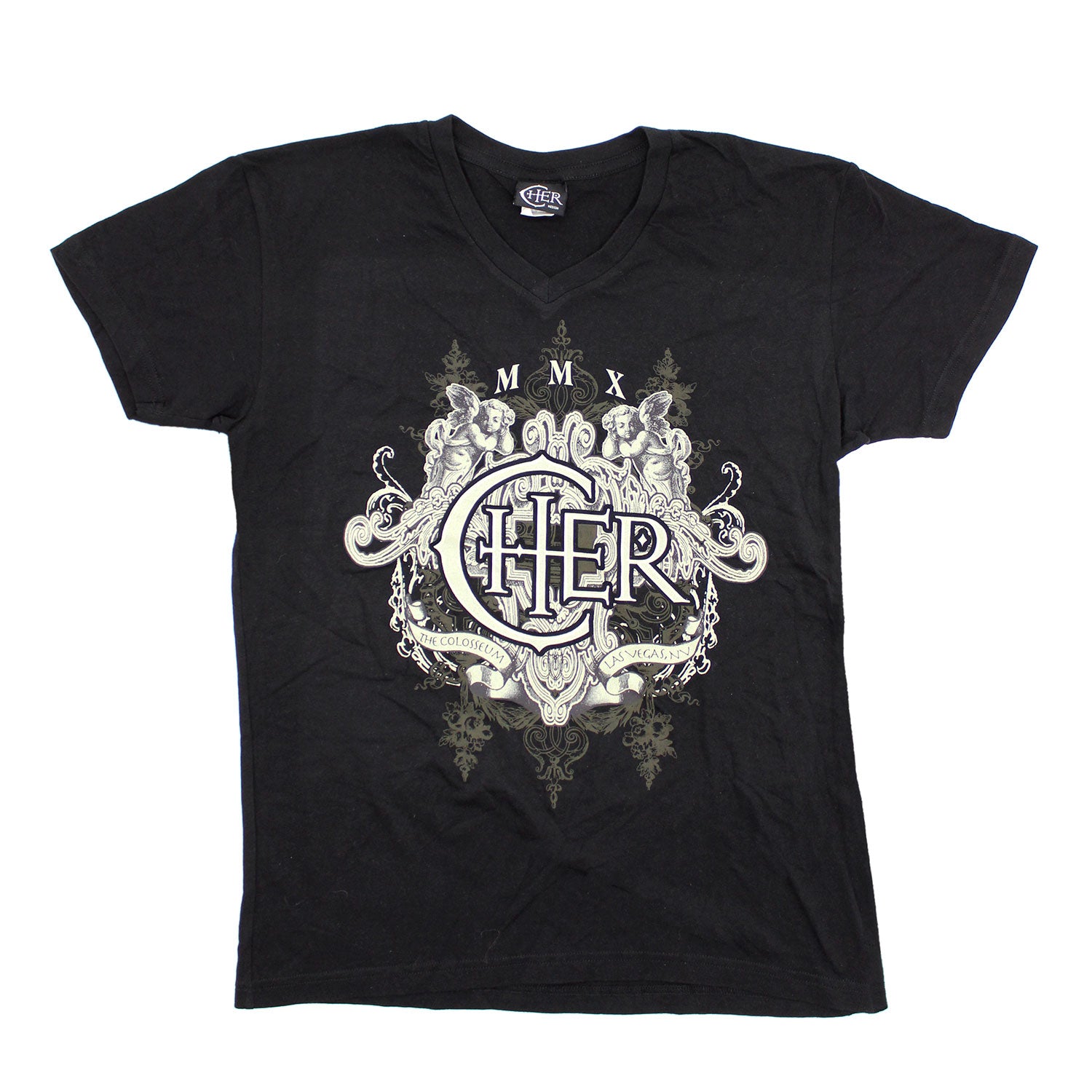 The Colosseum Las Vegas, NV MMX (V-Neck Collar) T-shirt