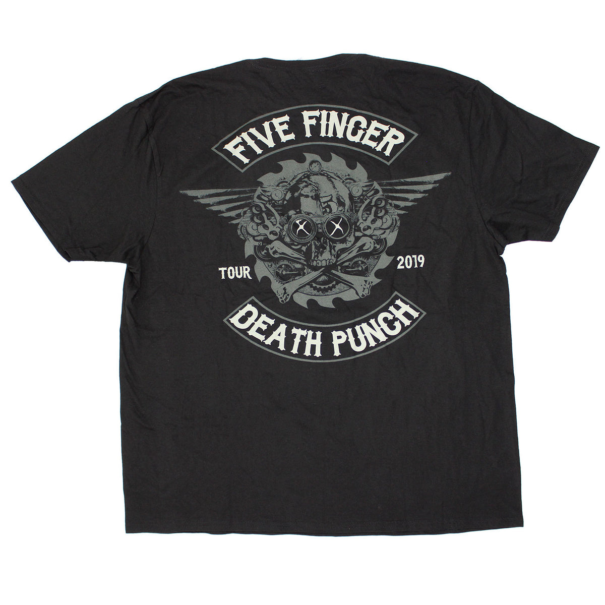 Five Finger Death Punch Fury Road Tour 2019 T-shirt Back