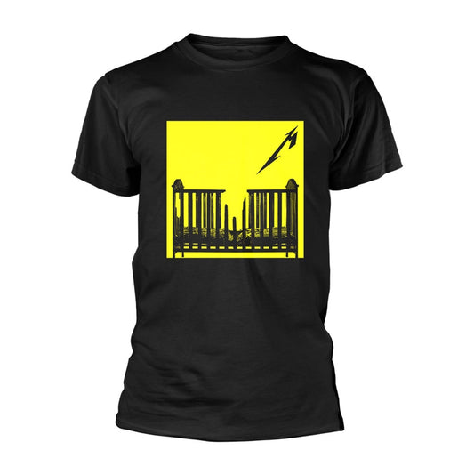 Metallica Burnt Crib T-shirt Front