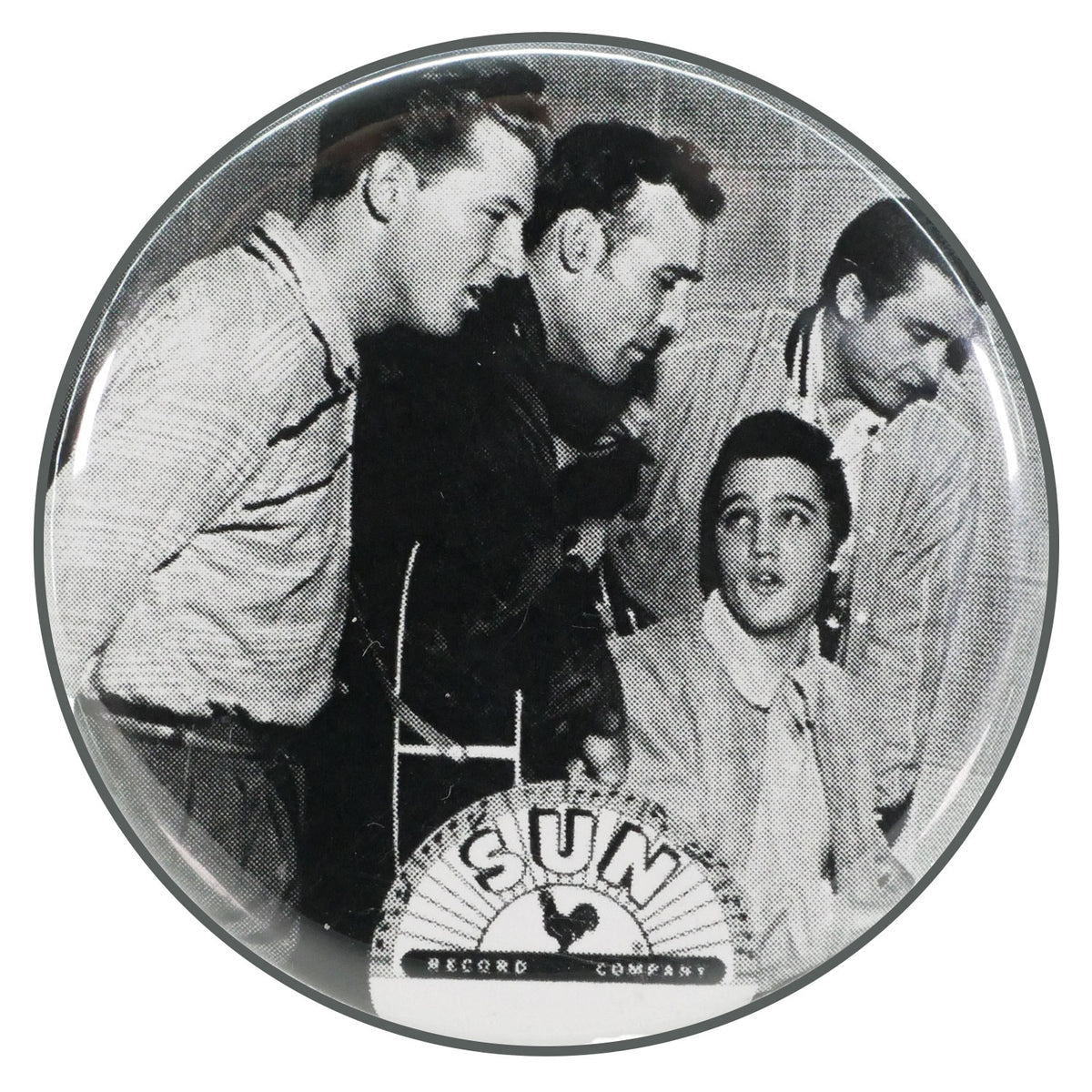 Sun Records Million Dollar Quartet Button Front