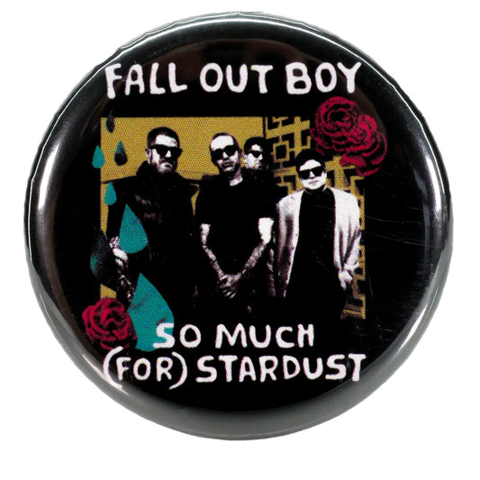 Fall Out Boy Roses Button Front