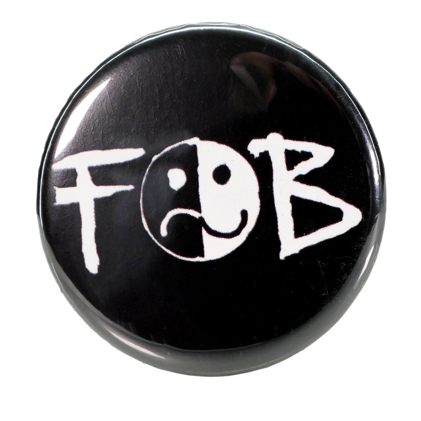 Fall Out Boy Logo Button Front