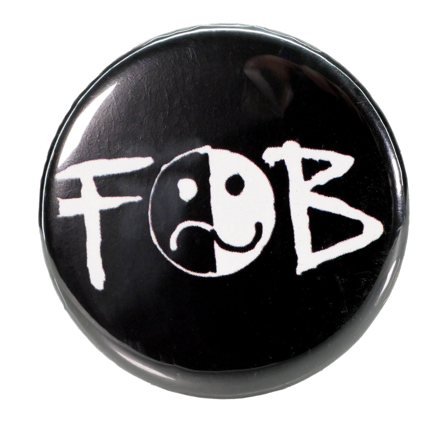 Fall Out Boy Logo Button Front