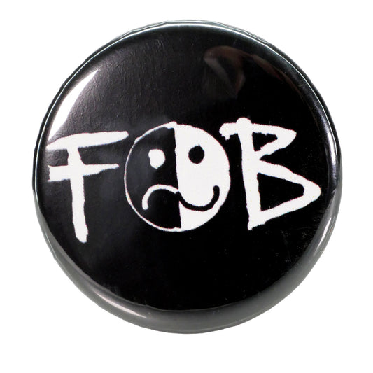 Fall Out Boy Logo Button Front